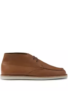 Prada ботинки Chukka, коричневый