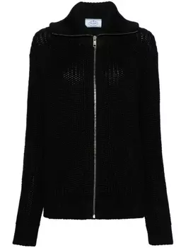 Prada кардиган на молнии, черный