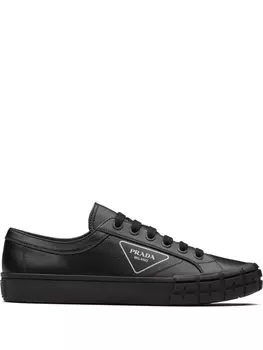 Prada кеды Wheel, черный