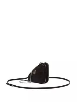 Prada клатч размера мини, черный