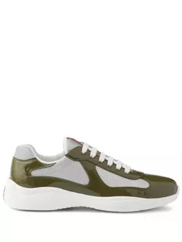 Prada кроссовки America's Cup, зеленый