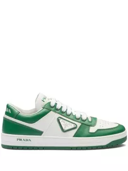 Кроссовки Prada Downtown, белый/зеленый