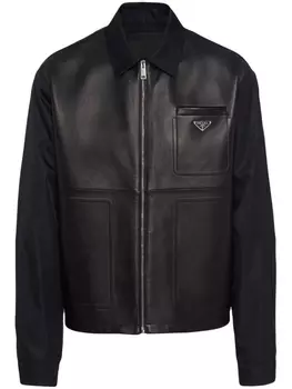 Prada куртка Re-Nylon, черный