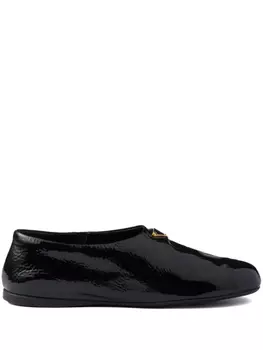 Prada лакированные туфли, черный