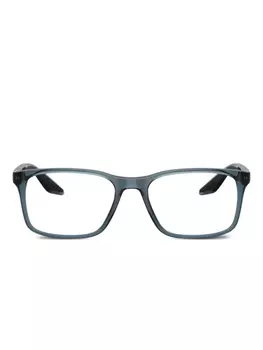 Prada Linea Rossa rectangle-frame очки, синий