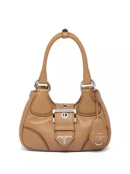 Мини-сумка Prada Moon, коричневый