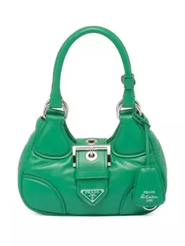 Prada мини-сумка Moon, зеленый