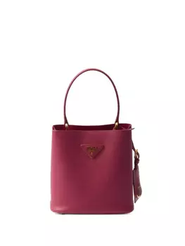 Prada мини-сумка Panier Saffiano, розовый