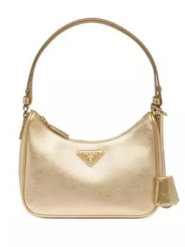 Мини-сумка Prada Re-Edition, золотистый