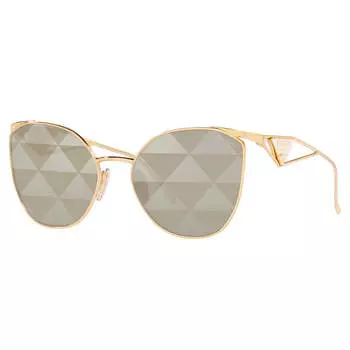 Prada PR 50ZS ZVN04T 59 мм женские модные солнцезащитные очки, цвет pale gold