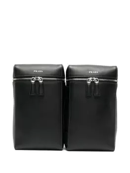 Prada рюкзак Double, черный