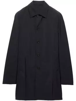 Prada шерстяное пальто, черный
