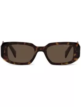Prada солнцезащитные очки PR17WS, коричневый