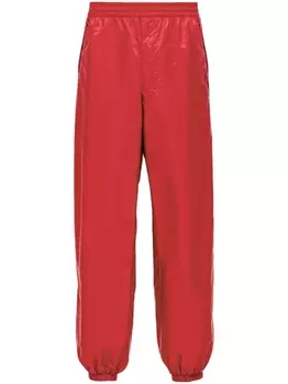 Prada спортивные брюки Re-Nylon, красный