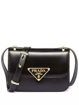 Сумка на плечо Prada Emblme, черный