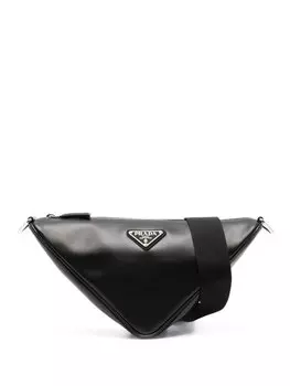 Prada сумка на плечо Prada Triangle, черный