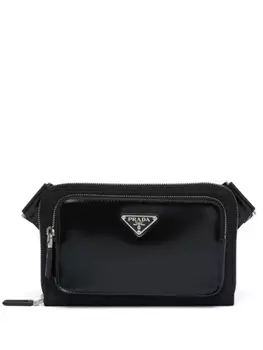 Prada сумка на плечо Re-Nylon, черный