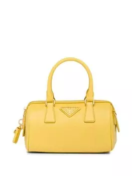 Prada сумка с верхними ручками, желтый