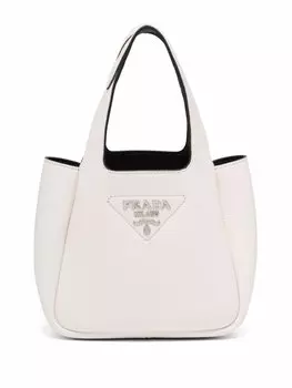 Сумка-тоут Prada Flou, белый