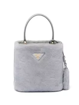 Сумка-тоут Prada Panier, серый