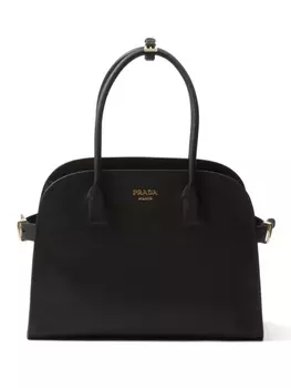 Сумка-тоут Prada среднего размера, черный