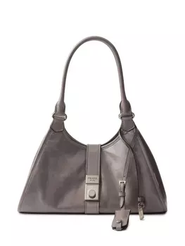 Prada сумка-тоут среднего размера, серый