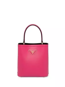 Prada сумка-ведро Panier с двумя отделениями, розовый