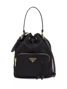 Сумка-ведро Prada Re-Nylon, черный