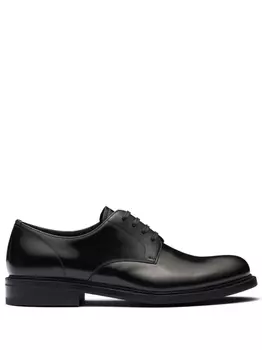 Prada туфли дерби, черный