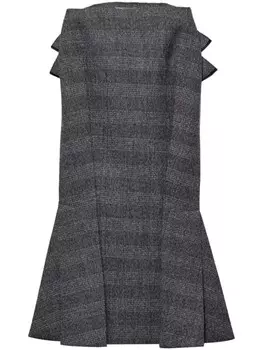Prada юбка Grisaille, черный
