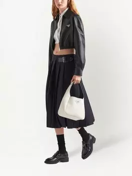 Prada укороченная куртка, черный