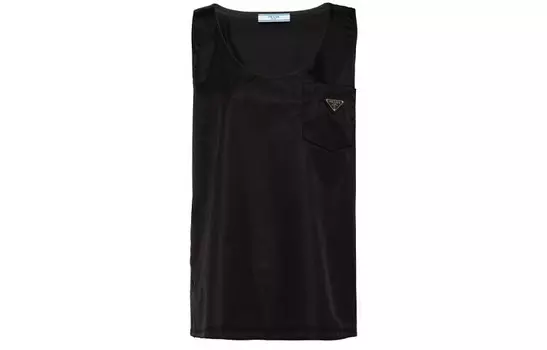 PRADA Женская майка, цвет Black