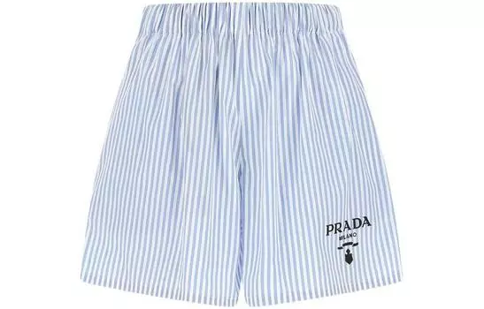 PRADA Женские повседневные шорты, цвет Blue
