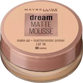 Праймер Dream Matte Mousse 20 Cameo LSF 18 180мл Maybelline New York