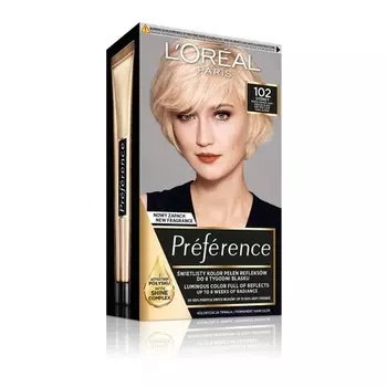 PreFeRence 102 Сидней Цвет Волос Очень Светлый Жемчужный Блондин, L'Oreal