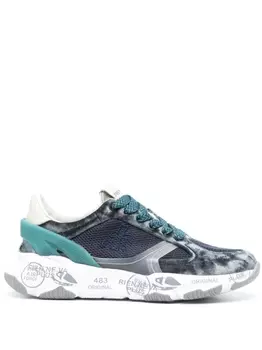 Premiata бархатные кроссовки Buffly, синий