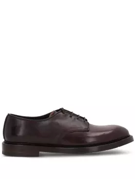 Premiata кожаные туфли на шнуровке, красный