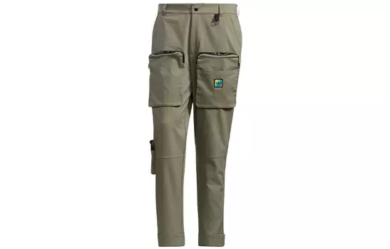 Премиум тканые брюки карго брюки мужские Legacy Green Adidas Originals, зеленый
