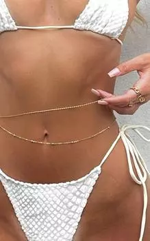 PrettyLittleThing Кремовые плавки бикини Devore с завязками по бокам
