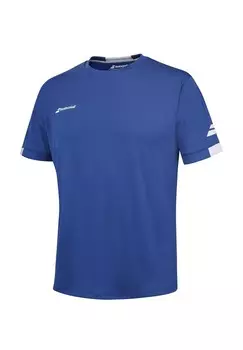 Принт на футболке Babolat, синий