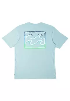 Принт на футболке CRAYON WAVE Billabong, синий