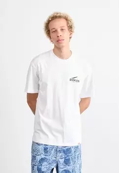 Принт на футболке GRAPHIC TEE Dickies, белый