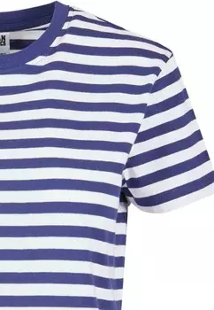 Принт на футболке REGULAR STRIPED TEE Urban Classics, белый