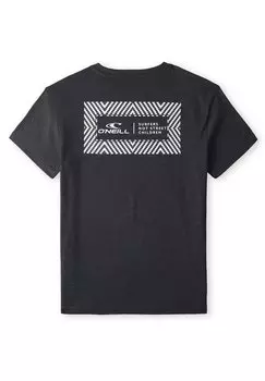 Принт на футболке Tees Snsc Box O'Neill, блэкаут
