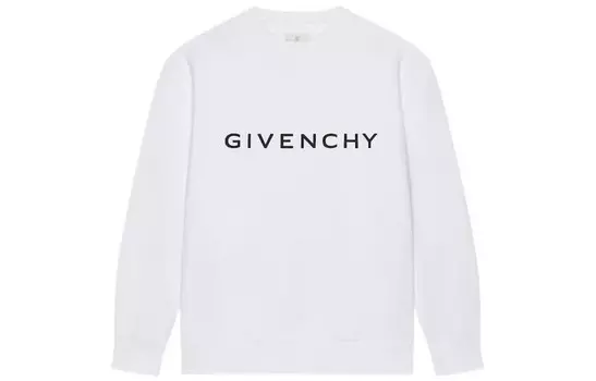 Приталенная толстовка с логотипом Givenchy, белый