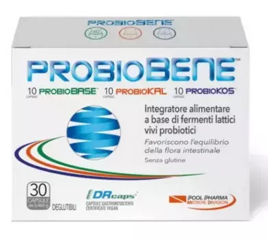 Пробиобене 30 пробиотических капсул Pool Pharma