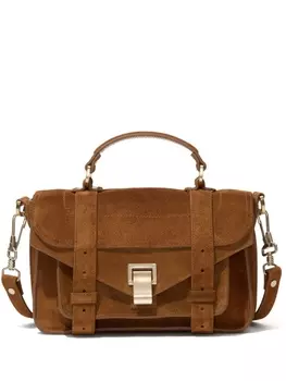 Proenza Schouler мини-сумка через плечо PS1, коричневый