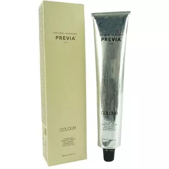 Professional Color Органический экстракт зеленого чая Стойкая краска для волос 100 мл 06.66 Темный блонд. Красный Previa