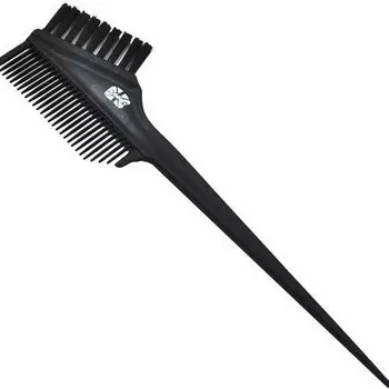 Профессиональная кисть для окрашивания волос с гребнем. Ronney, Professional Hair Tinting Brush Line 163