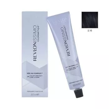 Профессиональная краска для волос 2.10, 60 мл REVLON REVLONISSIMO COLORSMETIQUE, Revlon Professional